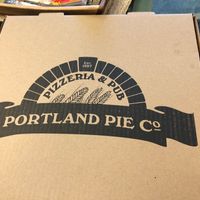 the box. ate the pizza to fast to snap a picture 
:-D at Portland Pie Company in Brunswick