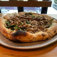 Mushroom and Truffle Pizza at Double Zero in New York City