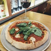 Pepp pie paired with a Sangiovese. 😚👌🏾 at Double Zero in New York City