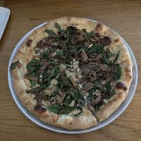 Truffle cashew cream- the best pizza on earth  at Double Zero in New York City