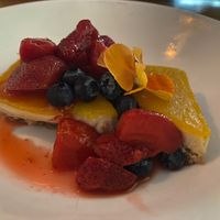 The cheesecake. So good! at Double Zero in New York City