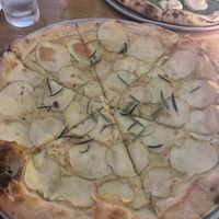 Potato pizza  at Double Zero in New York City