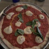 Margherita with gluten free base   at Double Zero in New York City