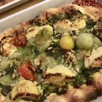 ricotta, tomato and basil pesto at Double Zero in New York City