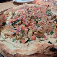 Artichoke Pizza  at Double Zero in New York City