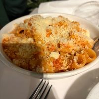 tempeh rigatoni at Double Zero in New York City