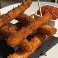 mozzarella fritti at Double Zero in New York City