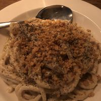 Cacio e Pepe. Excellent portion at Double Zero in New York City