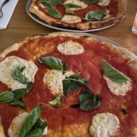 Cashew mozzarella pizza at Double Zero in New York City