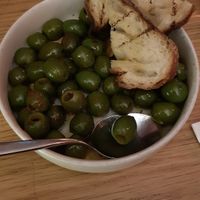 Really yummy olives at Double Zero in New York City