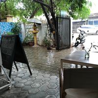 Outside cafe at ARTillery in Siem Reap