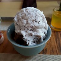chocolate and coconut ice cream at ARTillery in Siem Reap