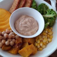 Build your own bowl  at ARTillery in Siem Reap