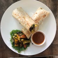 Vegan Breakfast Burrito 🌱 at ARTillery in Siem Reap