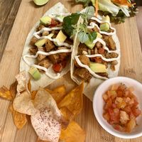 BBQ jackfruit tacos at ARTillery in Siem Reap