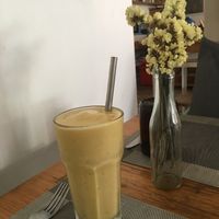 Mango smoothie at ARTillery in Siem Reap