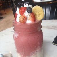 smoothie  at Veganerie Concept - Benjasiri Park in Bangkok
