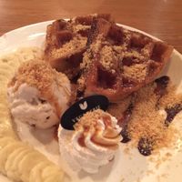 waffles  at Veganerie Concept - Benjasiri Park in Bangkok