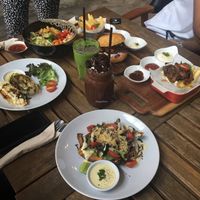 food at Veganerie Concept - Benjasiri Park in Bangkok