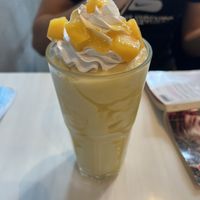 Mango shake  at Veganerie Concept - Benjasiri Park in Bangkok