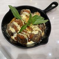 Meatballs 😋  at Veganerie Concept - Benjasiri Park in Bangkok
