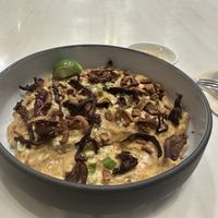 Tom yam mag & cheese   at Veganerie Concept - Benjasiri Park in Bangkok