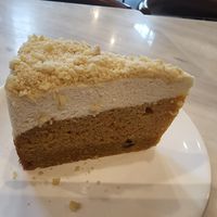 Carrot cake at Veganerie Concept - Benjasiri Park in Bangkok