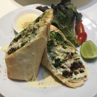 Caesar wrap at Veganerie Concept - Benjasiri Park in Bangkok