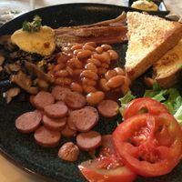 English Breakfast at Veganerie Concept - Benjasiri Park in Bangkok