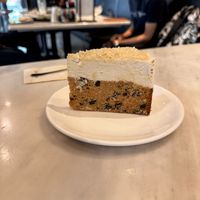 Carrot cake  at Veganerie Concept - Benjasiri Park in Bangkok