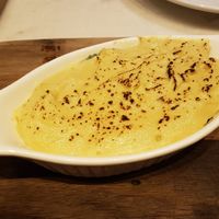 Spinach and cheesy sauce at Veganerie Concept - Benjasiri Park in Bangkok