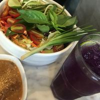 Raw Pad Thai at Veganerie Concept - Benjasiri Park in Bangkok