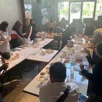 Nutrition workshop was going on  at Veganerie Concept - Benjasiri Park in Bangkok