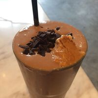Protein shake at Veganerie Concept - Benjasiri Park in Bangkok