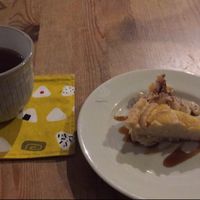 dessert was amazing at Musubi Cafe in Kyoto