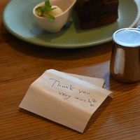   at Musubi Cafe in Kyoto