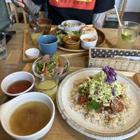   at Musubi Cafe in Kyoto