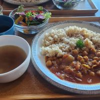 Chickpea Curry at Musubi Cafe in Kyoto