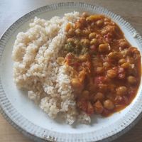 Chickpea Curry at Musubi Cafe in Kyoto