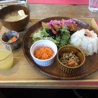 :) at Musubi Cafe in Kyoto