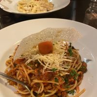 Vegan Amatriciana and Vegan Alfredo  at Feca in Stockholm