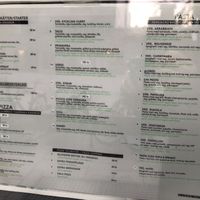 Vegan menu  at Feca in Stockholm