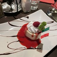 Vegan pannacotta   at Feca in Stockholm