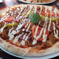 The Mighty Kebabpizza! at Feca in Stockholm