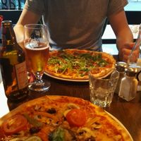 Pizzas at Feca in Stockholm