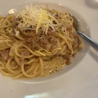 Vegan carbonara   at Feca in Stockholm