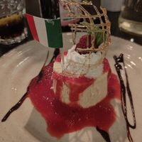 Vegan pannacotta at Feca in Stockholm