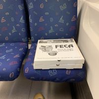 Oh yes. They’re that good you wanna bring their pizza on the subway   at Feca in Stockholm