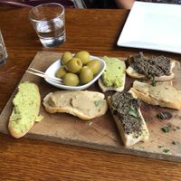 Vegan wheel  at Ambiente Tapas - Fossgate in York