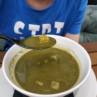 Spinache soup at Plantaz Bistro & LimeLight BAR in Martin